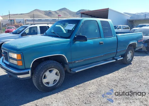 1997 GMC Sierra 1500 Sl Wideside из США, поврежденный, VIN 2GTEK19R8V1555720